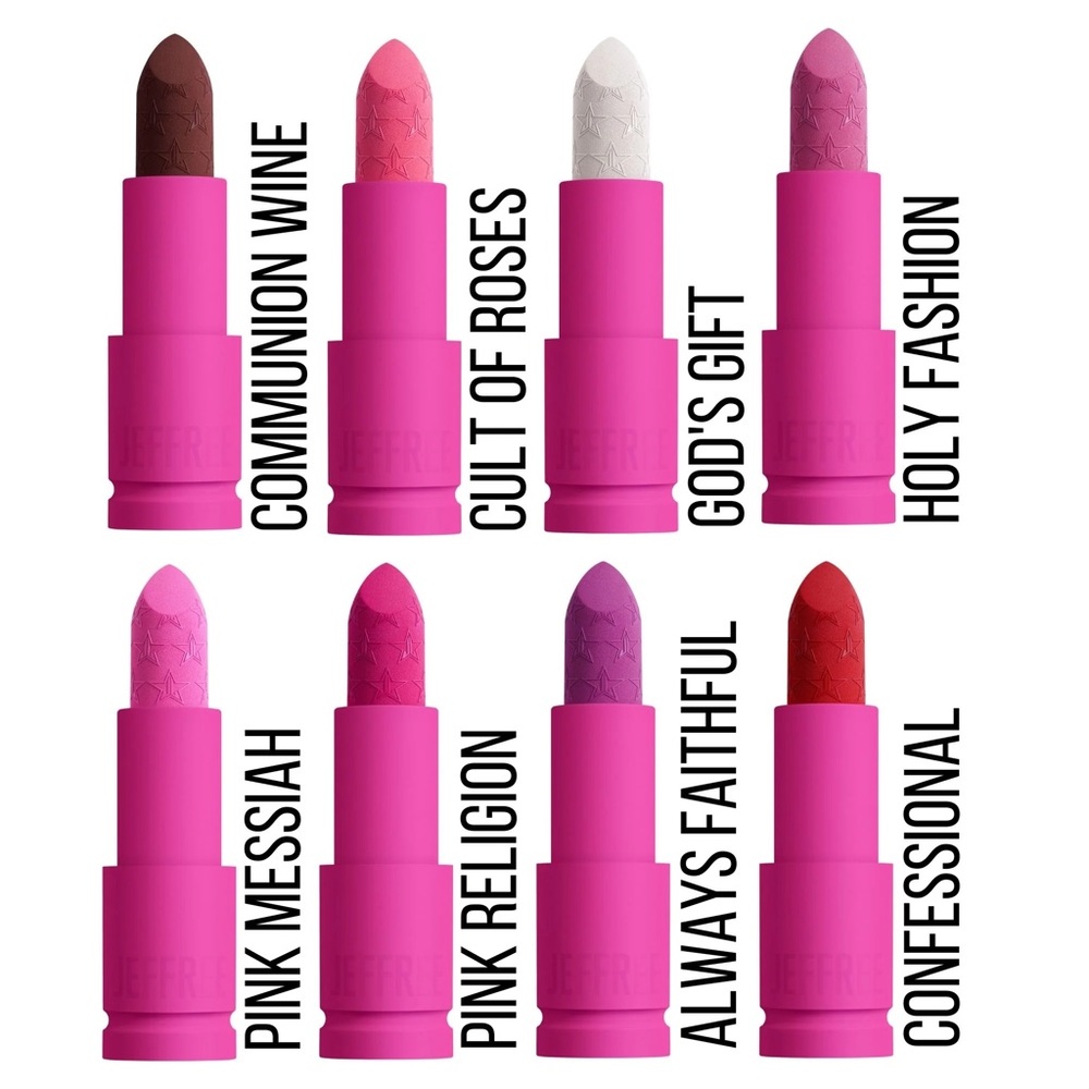 Jeffree Star Pink Religion Velvet Trap Lipstick - Picture 3 of 7
